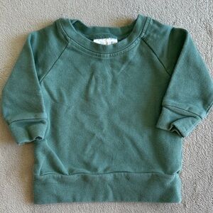 Mebie Baby Green Crewneck Sweatshirt